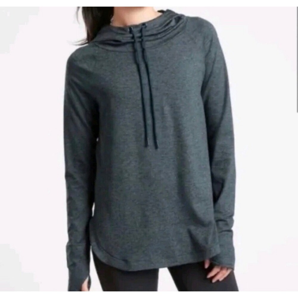 Athleta Women's Uptempo Elevate Hoodie Sweatshirt Sz M